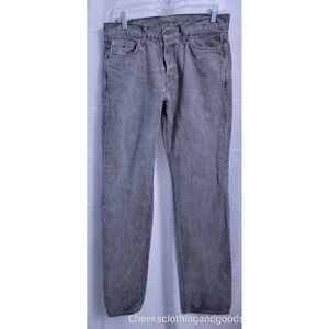 7FAM Standard Fit Button Fly Greyish Brown Jeans Men's 31x34  7 For All Mankind